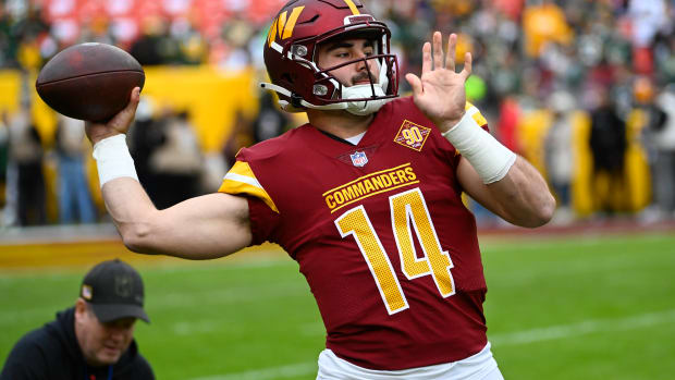 No Clue, Man!' Commanders QB Sam Howell Rank Provides NFL Mystery