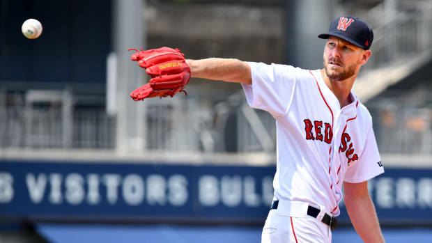 Boston Red Sox' Chris Sale Does Something He's Almost Never Done Before -  Fastball