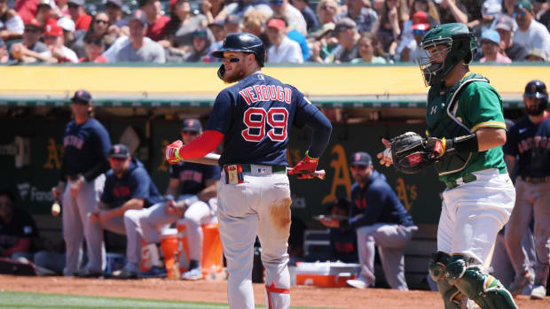 WATCH: NSFW Boston Red Sox' Alex Verdugo Swears on Live Television After  Walking-Off Minnesota Twins - Fastball