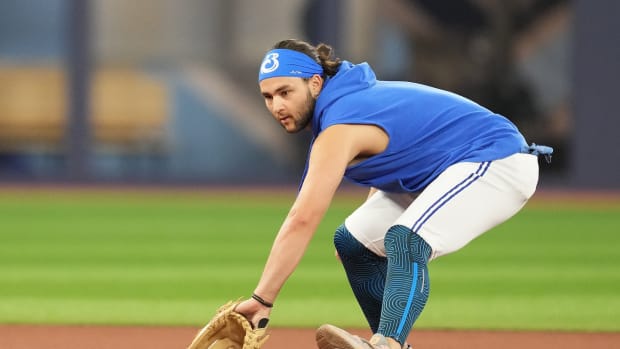 WATCH: Toronto Blue Jays Star Bo Bichette Makes Team History vs. Tampa Bay  Rays - Fastball