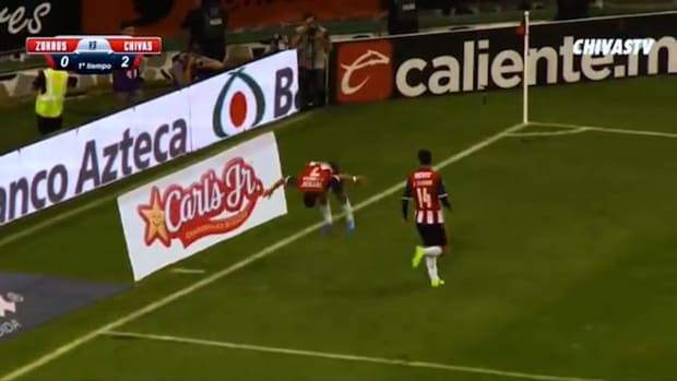 Orbelín Pineda's two goals against Atlas in 2017