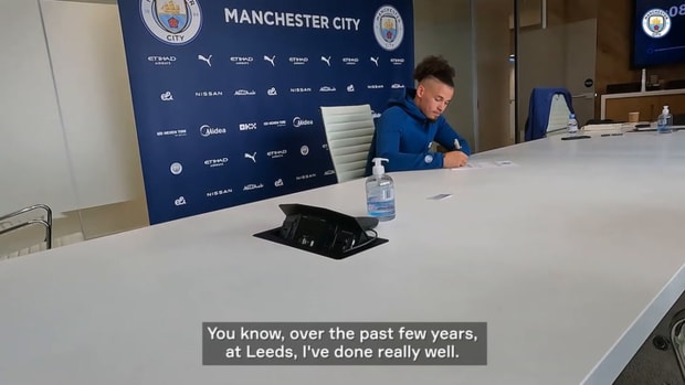 Kalvin Phillips' first interview as a Manchester City player