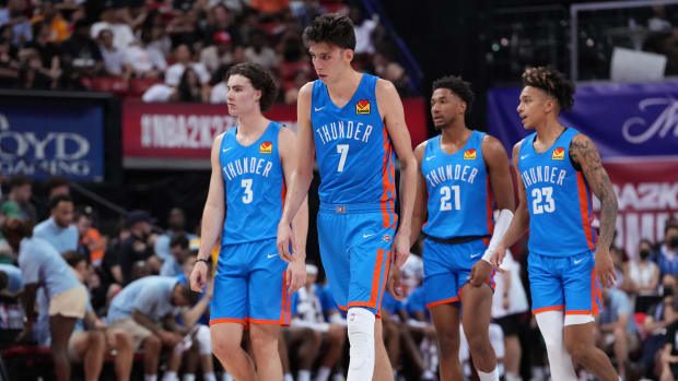 Swinging For The Fences: Grading The OKC Thunder's 2022 NBA Draft Haul -  Sports Illustrated Oklahoma City Thunder News, Analysis and More