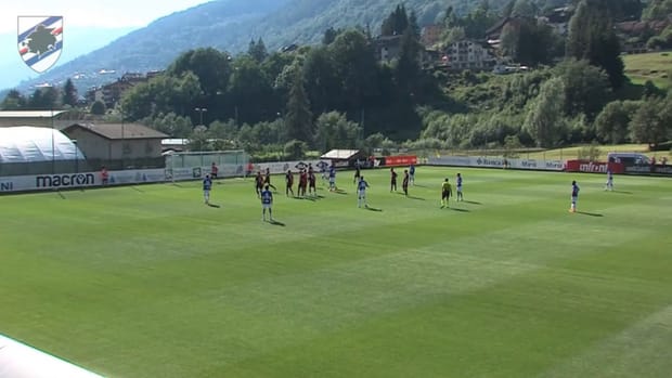 First friendly match of the season for Sampdoria 