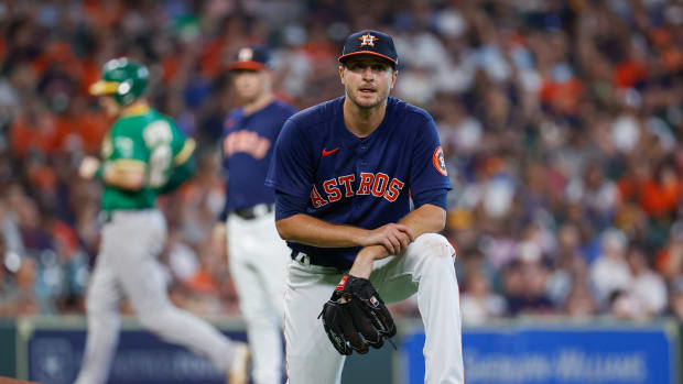 Houston Astros Closer Ryan Pressly Not Ready to Return from Injured List -  Sports Illustrated Inside The Astros