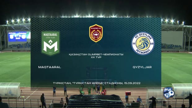 Kazakhstan Premier League: Maqtaaral 1-1 Kyzylzhar