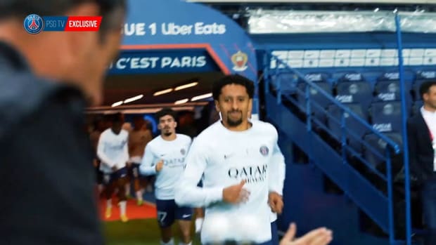 Behind the scenes of Leo Messi's free-kick at PSG