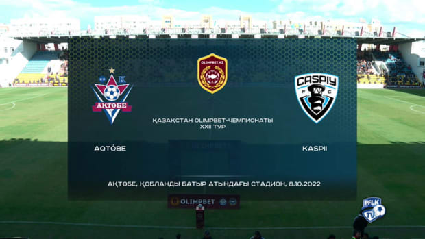 Kazakhstan Premier League: Aktobe 4-0 Kaspij Aktau 