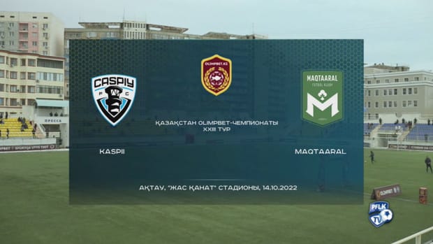 Kazakhstan Premier League: Kaspij Aktau 2-4 Maqtaaral