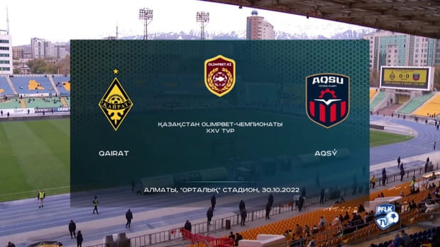 Kazakhstan Premier League: K. Almaty 2-0 Aksu