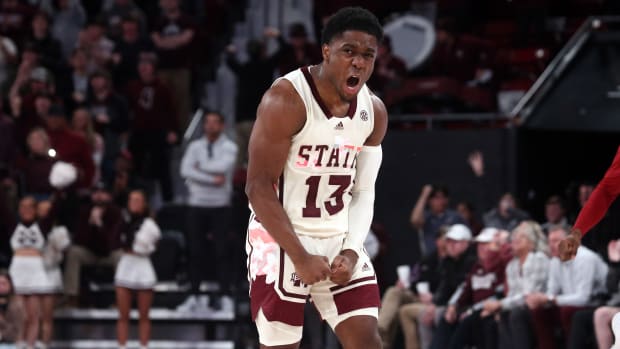 NCAA Basketball: Arkansas at Mississippi State