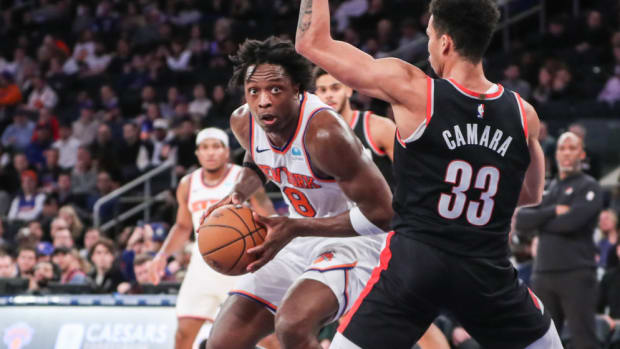 Thrillanova! New York Knicks' Wildcats and Reserves Scratch Philadelphia  76ers - Sports Illustrated New York Knicks News, Analysis and More
