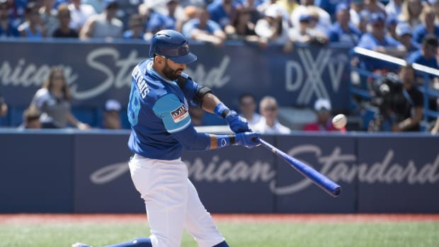 Toronto Blue Jays Legends Thank Jose Bautista at Level of Excellence  Ceremony - Fastball