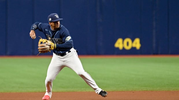 St. Petersburg, FL. USA; Tampa Bay Rays shortstop Wander Franco (5