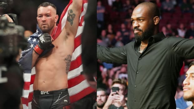 Colby Covington and Jon Jones.