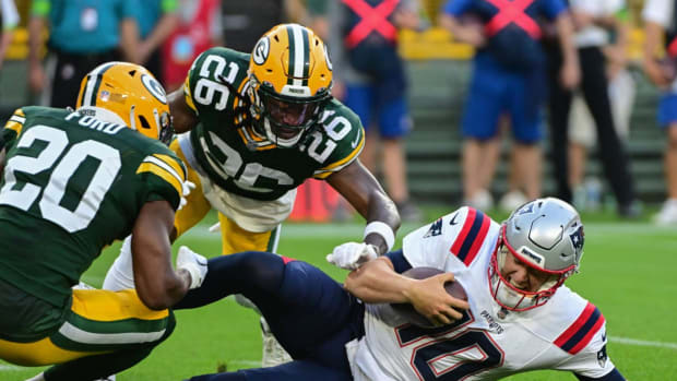 Undermanned, Underdog New England Patriots Force Overtime But Fall to Green  Bay Packers - Sports Illustrated New England Patriots News, Analysis and  More