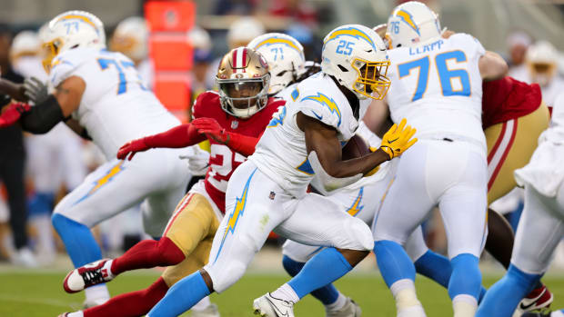 Chargers' Running Game Shines in Preseason Opener with Undrafted Rookie -  Sports Illustrated Los Angeles Chargers News, Analysis and More