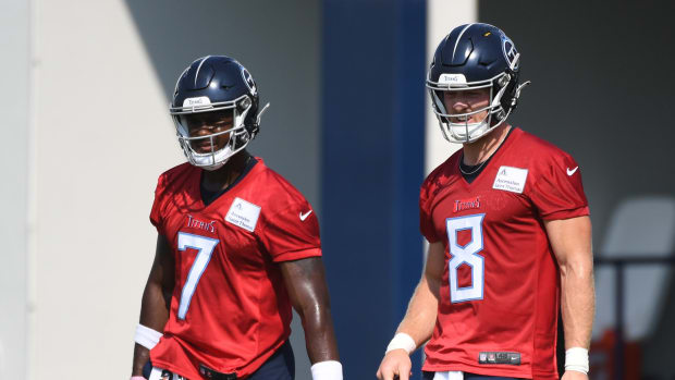 Tennessee Titans: Dillon Radunz's Rookie Season Sheds Little Light on  O-Line's Future - Sports Illustrated Tennessee Titans News, Analysis and  More