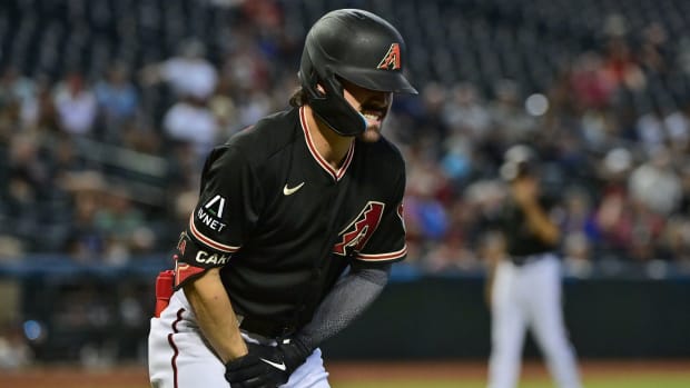 St. Louis Cardinals Outfielder Lars Nootbaar Fouls Ball Off Groin, Leaves  Game - Fastball