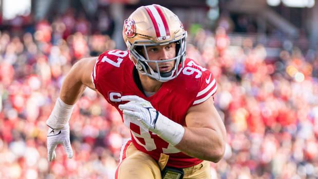49ers' Kyle Shanahan Stumps for Nick Bosa as NFL MVP - Sports Illustrated