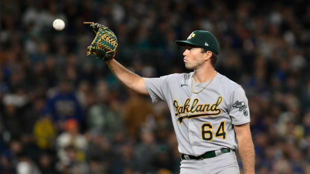 Oakland Athletics Young Pitcher Dealing with Elbow Concerns - Fastball