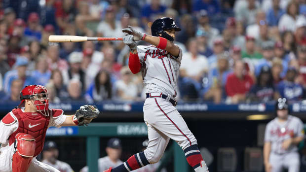 Rosario, Ozuna go deep as major league-leading Braves snap 2-game