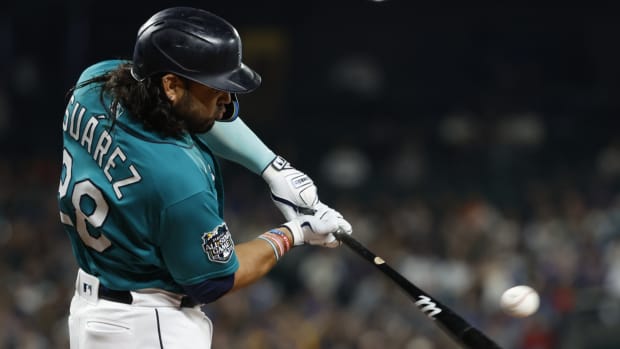 Seattle Mariners' Eugenio Suarez Passes Hall of Famer Edgar Martinez in  Team Record Books - Fastball