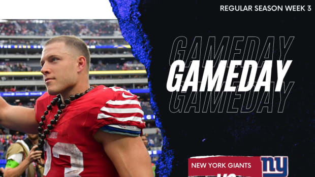 Thursday Night Football - New York Giants at San Francisco 49ers: How to  Watch, Odds, and More - Sports Illustrated New York Giants News, Analysis  and More