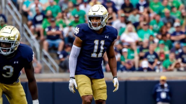 Marcus Freeman Announces That Notre Dame Will Wear Green Jersey vs.  California - Sports Illustrated Notre Dame Fighting Irish News, Analysis  and More