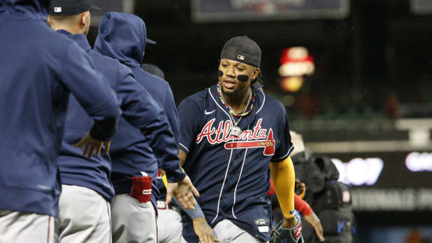 St. Louis Cardinals Legend Adam Wainwright Had the Perfect Reaction to  Giving Up a Home Run to Ronald Acuna Jr. - Fastball