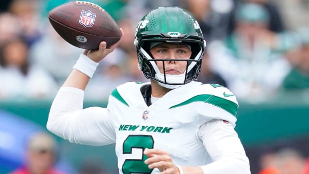 Zach Wilson benched for Chris Streveler in Jets' brutal loss to Jaguars