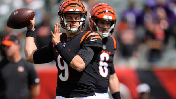 ❄️ ICY ❄️ The @Bengals are bringing back their White Bengal look today in  Pittsburgh