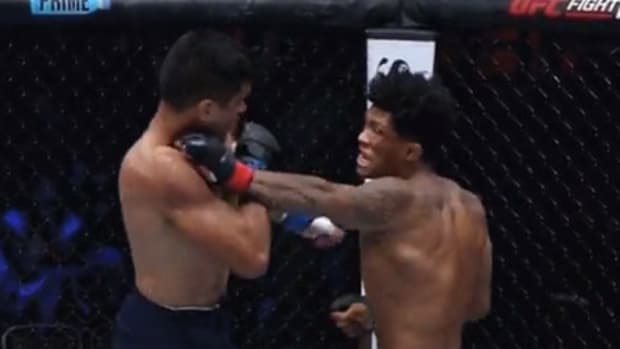 VIDEO: Vinicius Oliveira Scores Brutal One-Shot KO in DWCS Week 8 Debut