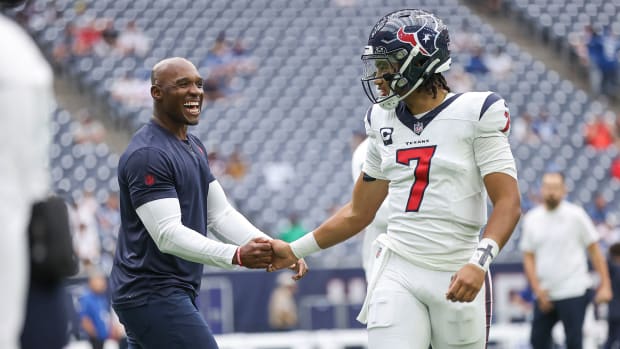 Houston, Texas, USA. 29th Aug, 2019. August 29, 2019: Houston Texans fans  during the 3rd quarter of an NFL football pre-season game between the Los  Angeles Rams and the Houston Texans at