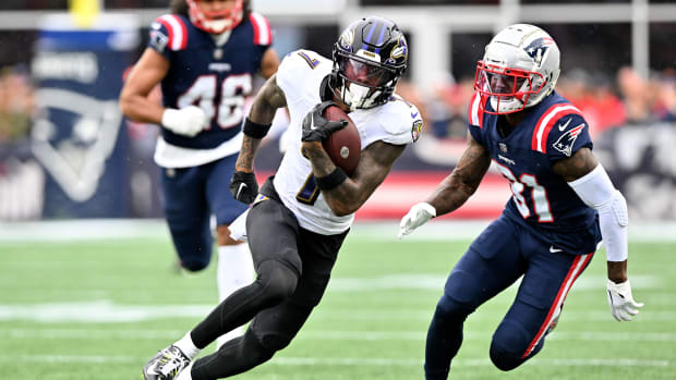 Ravens WR Rashod Bateman ruled out against NY Giants - CBS Baltimore