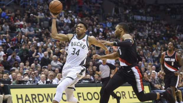 Giannis Antetokounmpo is ready to take a backseat to Damian Lillard -  Sports Illustrated Milwaukee Bucks News, Analysis and More