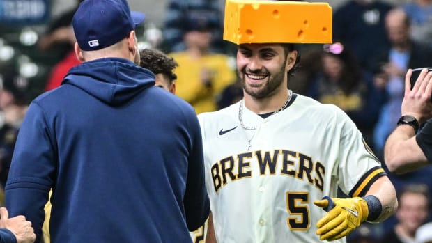 Brewers Switch-Hitter Carlos Santana Makes History With 300th