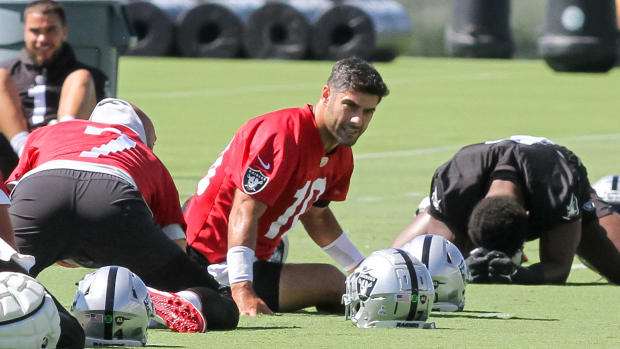 Las Vegas Raiders' Jimmy Garoppolo talks State of the Silver and Black -  Sports Illustrated Las Vegas Raiders News, Analysis and More