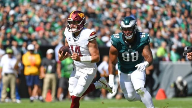 Washington Commanders 'Deserve Some Credit' Following Loss vs. Philadelphia  Eagles - Sports Illustrated Washington Football News, Analysis and More