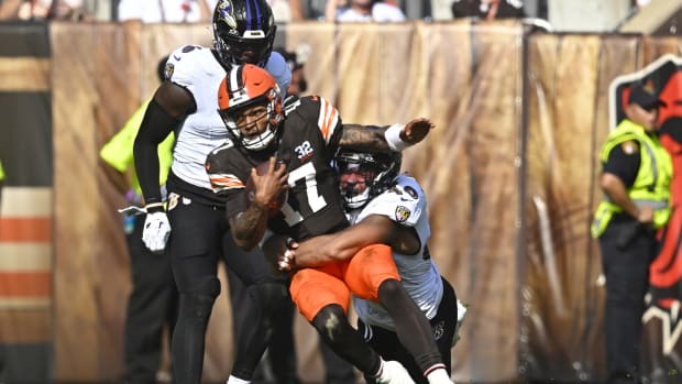 Bishop Gorman alum Thompson-Robinson throws, blocks for TDs in Browns  preseason debut