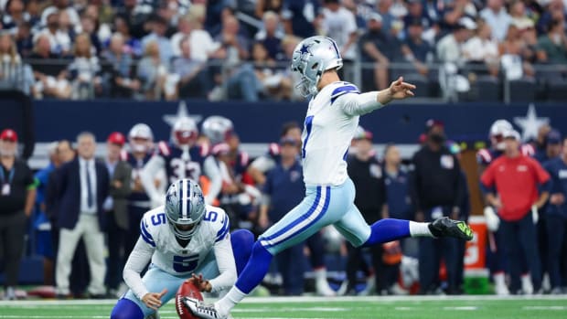 Dallas Cowboys: 'We Got Ourselves A Kicker!' Rookie Brandon Aubrey 'Is A  Weapon' - FanNation Dallas Cowboys News, Analysis and More