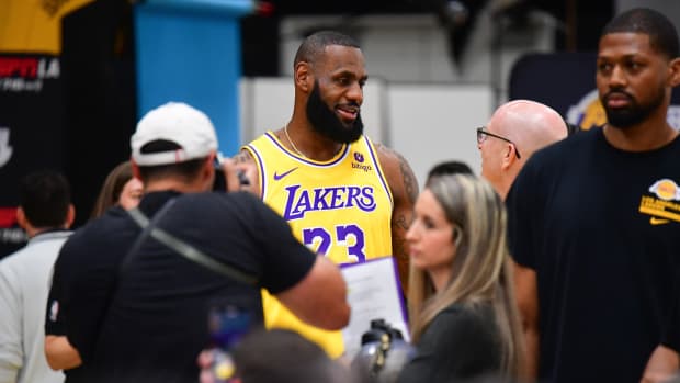 LeBron James Rumors: Chance to Play with Son Bronny Only Reason He'd Leave  Lakers, News, Scores, Highlights, Stats, and Rumors