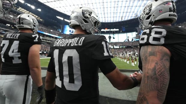 Las Vegas Raiders fall 28-14 to the Los Angeles Chargers - Sports  Illustrated Las Vegas Raiders News, Analysis and More