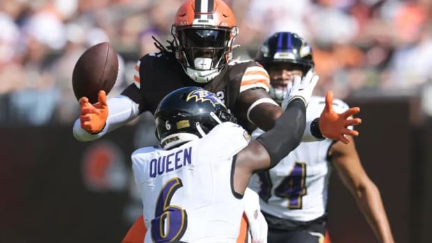 Baltimore Ravens at Browns' 'Dog Pound': 'I Consider Myself A Dog!' -  Roquan Smith - Sports Illustrated Baltimore Ravens News, Analysis and More