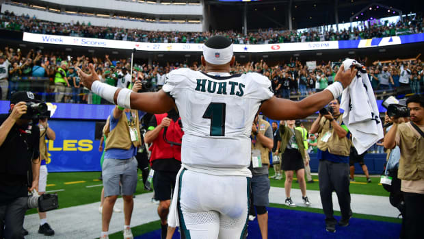 Philadelphia Eagles Quarterback Jalen Hurts 'Philly's New Fresh Prince' on  SI Cover - Sports Illustrated Philadelphia Eagles News, Analysis and More