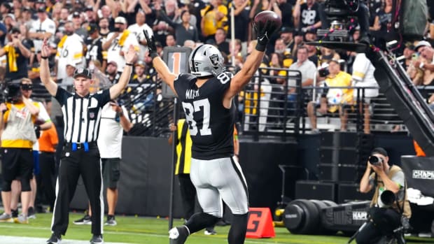 PHOTOS: Raider Nation celebrates first home game in Las Vegas