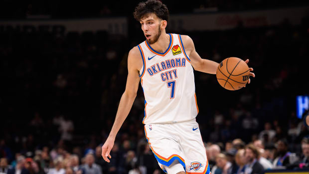 NBA Mock Trade: Thunder Use Package to Grab High Upside Forward - Sports  Illustrated Oklahoma City Thunder News, Analysis and More