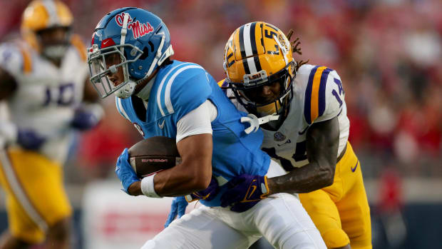 LOOK: Ole Miss Unveils Uniform Combination For Magnolia Bowl vs