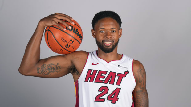 Heat's Bam Ado, in wake of extension, surprises mother with