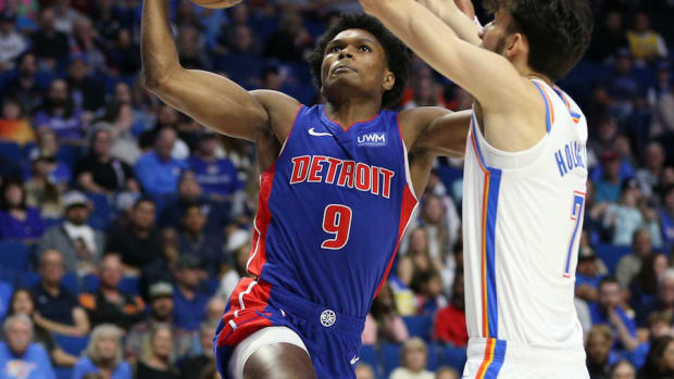 Detroit Pistons special jerseys honor historic St. Cecilia's Gym; see the  pics